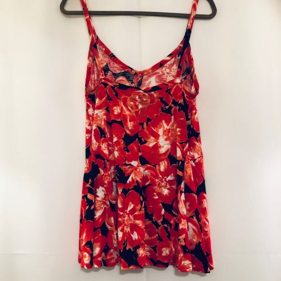 INC. International Concept Nostalgia Floral Fit and Flare Cami Size L - Picture 2 of 11